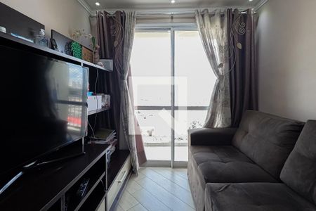 Sala de apartamento para alugar com 2 quartos, 53m² em Vila das Palmeiras, Guarulhos