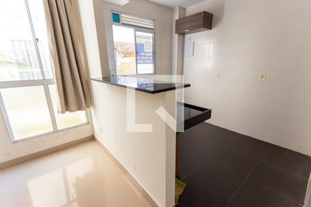 Apartamento à venda com 48m², 2 quartos e 1 vagaCozinha e Área de Serviço