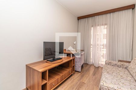 Sala de apartamento para alugar com 1 quarto, 40m² em Santa Paula, São Caetano do Sul