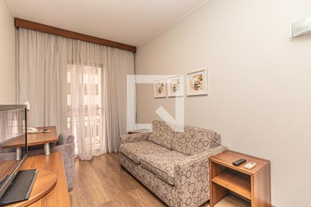 Sala de apartamento para alugar com 1 quarto, 40m² em Santa Paula, São Caetano do Sul