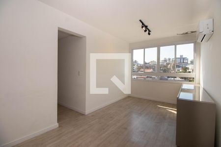 Sala de apartamento à venda com 3 quartos, 85m² em Petrópolis, Porto Alegre