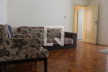 Sala de apartamento para alugar com 3 quartos, 95m² em Itararé, São Vicente