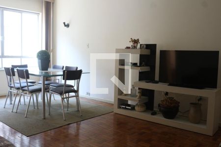 Sala de apartamento para alugar com 3 quartos, 95m² em Itararé, São Vicente