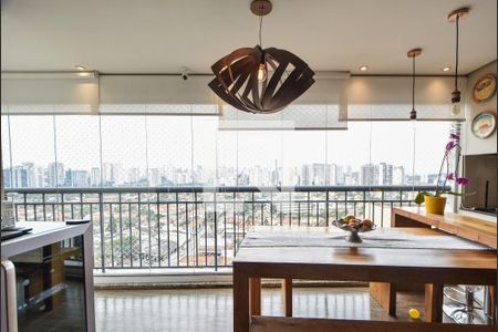 Varanda Gourmet  de apartamento para alugar com 3 quartos, 95m² em Vila Gertrudes, São Paulo