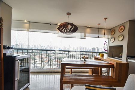 Varanda Gourmet  de apartamento para alugar com 3 quartos, 95m² em Vila Gertrudes, São Paulo