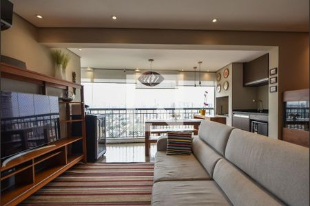 Sala de apartamento para alugar com 3 quartos, 95m² em Vila Gertrudes, São Paulo