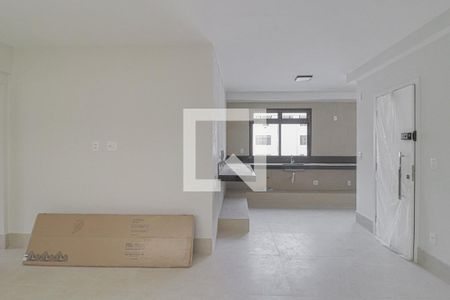 Sala de apartamento para alugar com 3 quartos, 80m² em Sion, Belo Horizonte