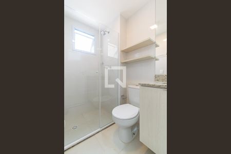 Apartamento para alugar com 57m², 2 quartos e 1 vaga Apartamento para alugar com 57m², 2 quartos e 1 vagaBanheiro da Suíte