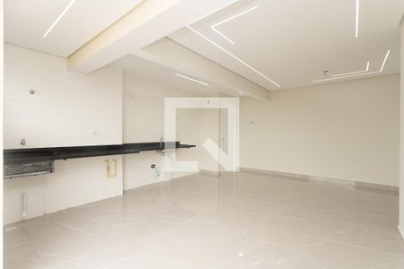 Sala e Cozinha de apartamento para alugar com 2 quartos, 61m² em Jardim Bom Clima, Guarulhos