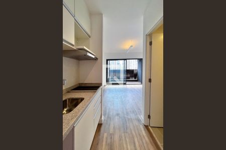 Studio à venda com 25m², 1 quarto e sem vagaCozinha