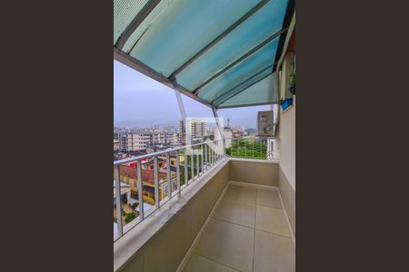 Varanda da Sala de apartamento à venda com 2 quartos, 65m² em Engenho de Dentro, Rio de Janeiro