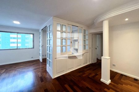 Sala de apartamento para alugar com 2 quartos, 80m² em Indianópolis, São Paulo