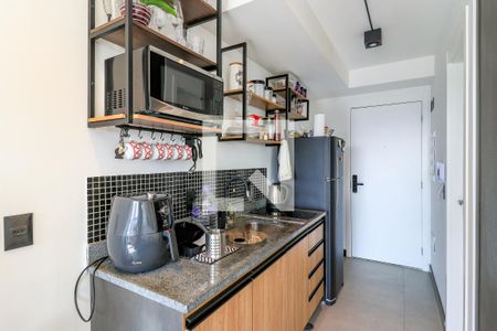 Studio à venda com 30m², 1 quarto e sem vagaCozinha