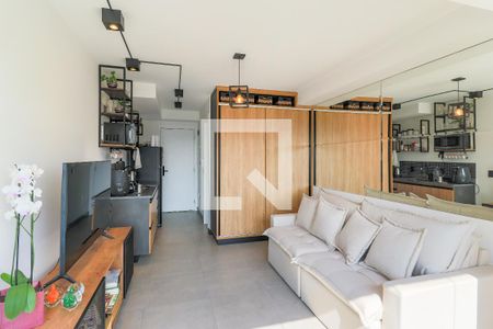 Studio à venda com 30m², 1 quarto e sem vagaSala/Quarto