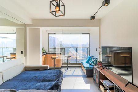 Studio à venda com 30m², 1 quarto e sem vagaSala/Quarto