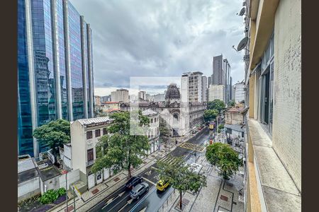 Vista Sala de apartamento para alugar com 2 quartos, 70m² em Centro, Rio de Janeiro