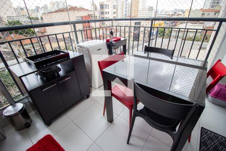 Varanda de apartamento à venda com 1 quarto, 37m² em Barra Funda, São Paulo