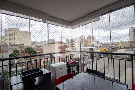 Varanda de apartamento à venda com 1 quarto, 37m² em Barra Funda, São Paulo