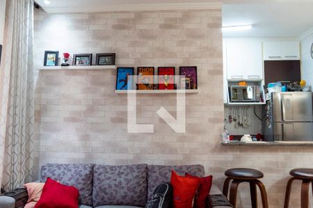 Sala de apartamento para alugar com 2 quartos, 55m² em Vila Goncalves, São Bernardo do Campo