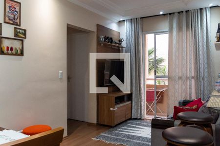 Sala de apartamento para alugar com 2 quartos, 55m² em Vila Goncalves, São Bernardo do Campo