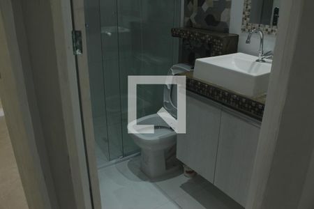 Banheiro de apartamento para alugar com 1 quarto, 32m² em Cidade Dutra, São Paulo