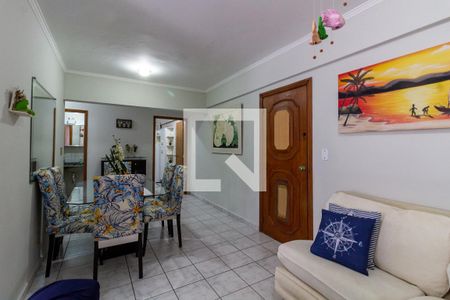 Sala de apartamento para alugar com 2 quartos, 80m² em Nova Mirim, Praia Grande