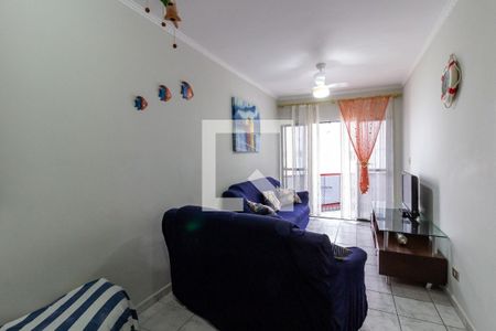 Sala de apartamento para alugar com 2 quartos, 80m² em Nova Mirim, Praia Grande