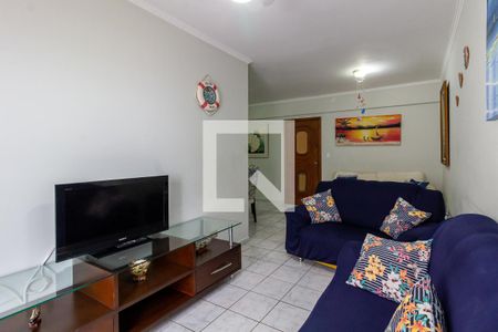 Sala de apartamento para alugar com 2 quartos, 80m² em Nova Mirim, Praia Grande