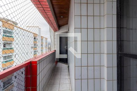 Varanda de apartamento para alugar com 2 quartos, 80m² em Nova Mirim, Praia Grande
