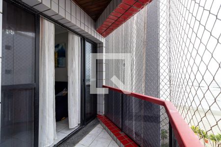 Varanda de apartamento para alugar com 2 quartos, 80m² em Nova Mirim, Praia Grande