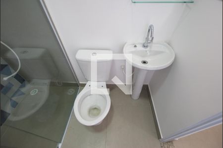 Studio para alugar com 28m², 1 quarto e sem vaga Studio para alugar com 28m², 1 quarto e sem vagaBanheiro