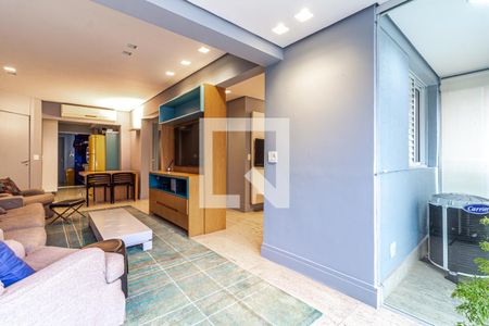 Sala de apartamento para alugar com 2 quartos, 93m² em Vila Olímpia, São Paulo