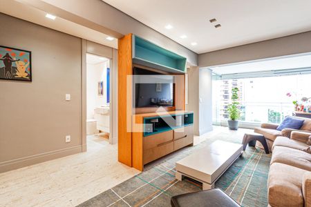 Sala de apartamento para alugar com 2 quartos, 93m² em Vila Olímpia, São Paulo