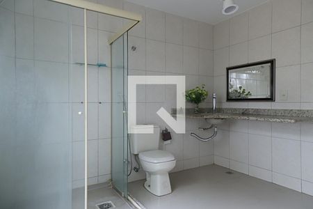 Casa para alugar com 107m², 2 quartos e 1 vaga Casa para alugar com 107m², 2 quartos e 1 vagaBanheiro da suíte 1