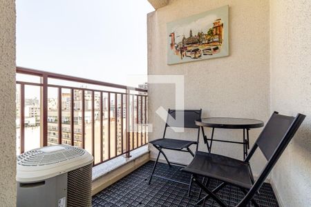 Studio à venda com 30m², 1 quarto e 1 vaga Studio à venda com 30m², 1 quarto e 1 vagaVaranda