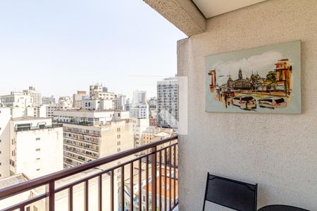 Studio à venda com 30m², 1 quarto e 1 vaga Studio à venda com 30m², 1 quarto e 1 vagaVaranda