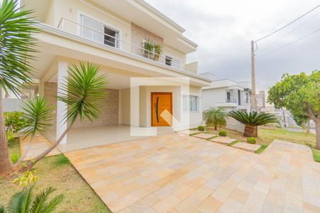 Fachada de casa de condomínio para alugar com 4 quartos, 318m² em Swiss Park, Campinas