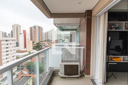 Varanda de apartamento à venda com 1 quarto, 35m² em Vila Mariana, São Paulo