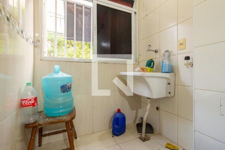 Apartamento para alugar com 60m², 2 quartos e 1 vagaDetalhe da Cozinha e Área de Serviço