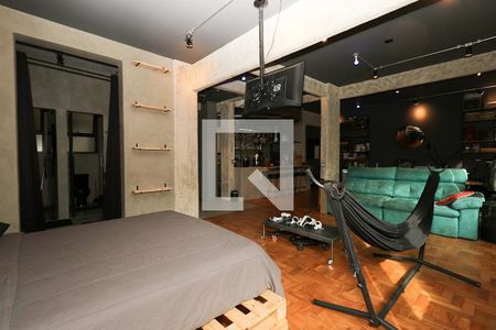 Quarto - Suíte de apartamento para alugar com 1 quarto, 80m² em Cerqueira César, São Paulo