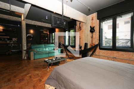 Quarto - Suíte de apartamento para alugar com 1 quarto, 80m² em Cerqueira César, São Paulo