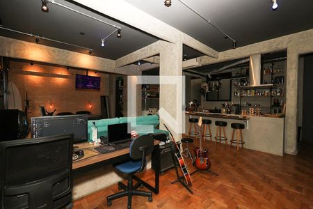 Sala de apartamento para alugar com 1 quarto, 80m² em Cerqueira César, São Paulo