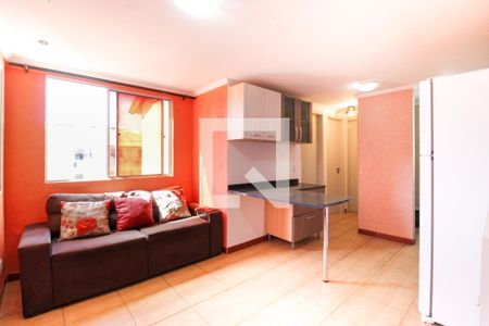 Sala/Cozinha de apartamento à venda com 2 quartos, 39m² em Mato Grande, Canoas