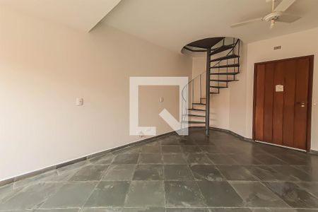 Sala de Estar de casa de condomínio para alugar com 2 quartos, 46m² em Enseada, Guarujá