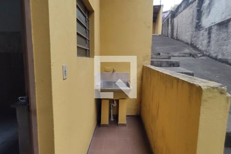 Área de Serviço de casa para alugar com 1 quarto, 40m² em Jardim Marília, São Paulo