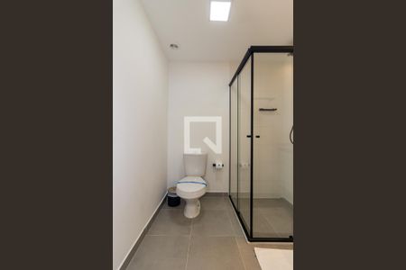 Studio à venda com 27m², 1 quarto e sem vaga Studio à venda com 27m², 1 quarto e sem vagaBanheiro
