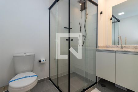 Studio à venda com 27m², 1 quarto e sem vaga Studio à venda com 27m², 1 quarto e sem vagaBanheiro