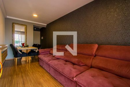 Sala de apartamento à venda com 3 quartos, 56m² em Jardim Jamaica, Santo André