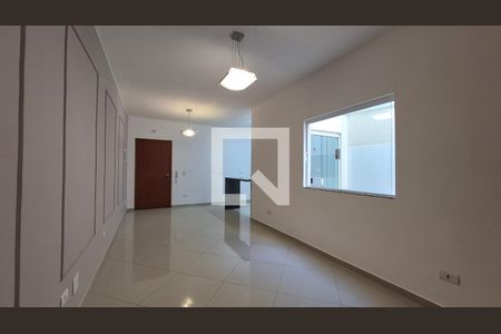 Sala de apartamento à venda com 2 quartos, 75m² em Vila Homero Thon, Santo André