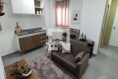 Sala/Cozinha de apartamento para alugar com 2 quartos, 50m² em Vila Ema, São Paulo